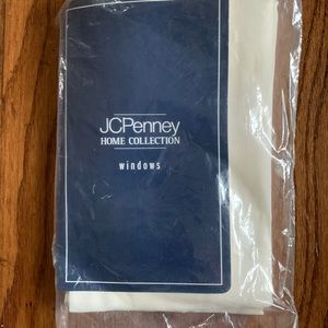 Ivory toga valance JCPenney home collection